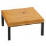 Cal-Mil 22065-6-99 Madera Rustic Pine Square Wood Riser - 12 Cal-Mil 22065-6-99 Madera Rustic Pine Square Wood Riser - 12