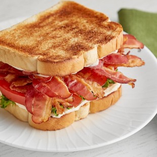 Swift Fully Cooked Thin Bacon Slices - 300/Case Swift Fully Cooked Thin Bacon Slices - 300/Case
