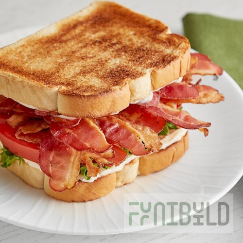 Swift Fully Cooked Thin Bacon Slices - 300/Case