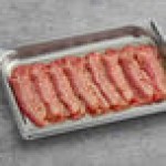 Swift Fully Cooked Thin Bacon Slices - 300/Case