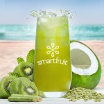 Smartfruit Restore Kiwi / Mint / Lemongrass Refresher Beverage 1:1 Concentrate 48 fl. oz. - 6/Case