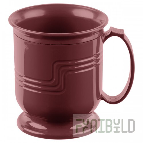 Cambro MDSM8487 Shoreline Collection Cranberry 8 oz. Insulated Mug - 48/Case