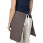 Intedge Brown Poly-Cotton 4-Way Waist Apron - 38 Intedge Brown Poly-Cotton 4-Way Waist Apron - 38