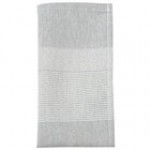 Snap Drape 54361822NH503 Black Transition Striped Cloth Napkins, 18