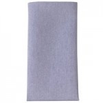 Snap Drape 54361822NH503 Black Transition Striped Cloth Napkins, 18