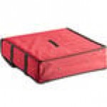 Choice Insulated Pizza Delivery Bag, Red Nylon, 20