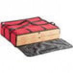 Choice Insulated Pizza Delivery Bag, Red Nylon, 20