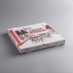 Choice Insulated Pizza Delivery Bag, Red Nylon, 20