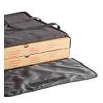 Choice Insulated Pizza Delivery Bag, Red Nylon, 20