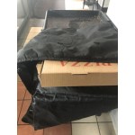 Choice Insulated Pizza Delivery Bag, Red Nylon, 20