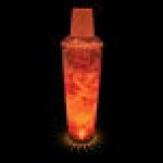 24 oz. Customizable Plastic Shaker with Orange LED Light - 25/Case 24 oz. Customizable Plastic Shaker with Orange LED Light - 25/Case