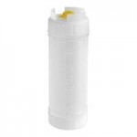 San Jamar EZ-KLEEN® 12 oz. Sauce Bottle with Large Valve 857312L San Jamar EZ-KLEEN® 12 oz. Sauce Bottle with Large Valve 857312L