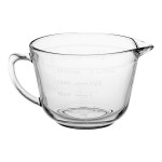 Anchor Hocking 2 Qt. Glass Measuring Cup 81605L20 - 4/Case