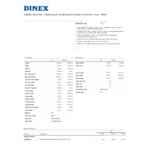 Dinex Coldmaster CoolCheck Full Size White ABS Plastic Cold Food Pan DXCM1100C1402 - 6