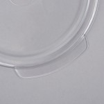 Cambro 1 Qt. Clear Round Polycarbonate Food Storage Container Lid