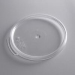 Cambro 1 Qt. Clear Round Polycarbonate Food Storage Container Lid