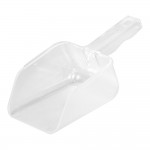 Baker's Lane 27 Gallon / 430 Cup White Slant Top Mobile Ingredient Storage Bin with Sliding Lid & Scoop Baker's Lane 27 Gallon / 430 Cup White Slant Top Mobile Ingredient Storage Bin with Sliding Lid & Scoop