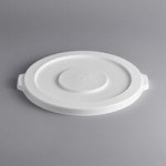 Baker's Lane 27 Gallon / 430 Cup White Slant Top Mobile Ingredient Storage Bin with Sliding Lid & Scoop Baker's Lane 27 Gallon / 430 Cup White Slant Top Mobile Ingredient Storage Bin with Sliding Lid & Scoop