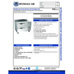 Beverage-Air WTRD46AHC-2 46 Beverage-Air WTRD46AHC-2 46