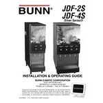 Bunn 37300.0054 JDF-4S Silver Series Four Flavor Cold Beverage System with LED Lighted Graphics Bunn 37300.0054 JDF-4S Silver Series Four Flavor Cold Beverage System with LED Lighted Graphics