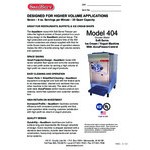 SaniServ 404 WATER 20 Qt. Countertop Water Cooled Soft Serve Ice Cream Machine with 1 Hopper - 208/230V SaniServ 404 WATER 20 Qt. Countertop Water Cooled Soft Serve Ice Cream Machine with 1 Hopper - 208/230V