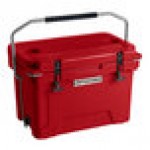 CaterGator CG20RED Red 20 Qt. Rotomolded Outdoor Cooler / Ice Chest