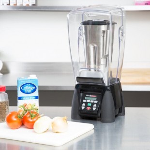 Waring MX1500XTS Xtreme 3 1/2 hp Commercial Blender with Programmable Keypad, LCD Screen, Adjustable Speed, and 64 oz. Stainless Steel Container - 120V