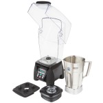 Waring MX1500XTS Xtreme 3 1/2 hp Commercial Blender with Programmable Keypad, LCD Screen, Adjustable Speed, and 64 oz. Stainless Steel Container - 120V