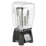 Waring MX1500XTS Xtreme 3 1/2 hp Commercial Blender with Programmable Keypad, LCD Screen, Adjustable Speed, and 64 oz. Stainless Steel Container - 120V