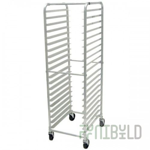 Advance Tabco PR18-3K 18 Pan End Load Bun / Sheet Pan Rack - Unassembled