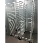 Advance Tabco PR18-3K 18 Pan End Load Bun / Sheet Pan Rack - Unassembled