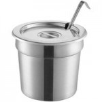 Vollrath 720202102 Tuscan Soup Merchandiser Base with Menu Board and 7 Qt. Accessory Pack - 120V, 1000W