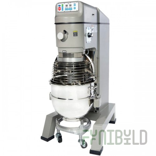 Globe SP62P-4 60 Qt. Planetary Floor Mixer with Guard & Standard Accessories - 208V, 3 Phase, 3 hp
