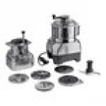 AvaMix Goliath DICE AFPC5SSDC Combination Food Processor with 5 Qt. Stainless Steel Bowl, Continuous Feed, and 4 Discs - 2 hp