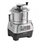AvaMix Goliath DICE AFPC5SSDC Combination Food Processor with 5 Qt. Stainless Steel Bowl, Continuous Feed, and 4 Discs - 2 hp