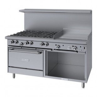 Garland G60-6G24CS Liquid Propane 6 Burner 60 Garland G60-6G24CS Liquid Propane 6 Burner 60