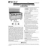Wolf by Vulcan C60SS-10BN Challenger XL Series Natural Gas 60