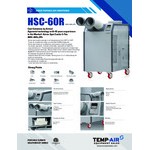Airrex 5 Ton Portable Air-Cooled Air Conditioner HSC-60R - 60,000 BTU, 460V, 3 Phase