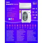 Pioneer Diamante Essenza WYT-17 WYT024GLUI17RL High Wall-Mounted Ductless Mini Split AC / Heat Pump System - 17 SEER2, 23,000/22,400 BTU, 208-230V Pioneer Diamante Essenza WYT-17 WYT024GLUI17RL High Wall-Mounted Ductless Mini Split AC / Heat Pump System - 17 SEER2, 23,000/22,400 BTU, 208-230V