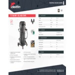 Delfin Industrial TECNOIL TC 100 MPI (V614) Industrial Vacuum for Oil & Chips - 230V, 1 Phase