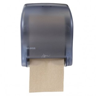 San Jamar T8400TBL Smart Essence Classic Hands Free Paper Towel Dispenser - Arctic Blue San Jamar T8400TBL Smart Essence Classic Hands Free Paper Towel Dispenser - Arctic Blue