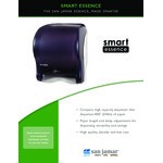 San Jamar T8400TBL Smart Essence Classic Hands Free Paper Towel Dispenser - Arctic Blue San Jamar T8400TBL Smart Essence Classic Hands Free Paper Towel Dispenser - Arctic Blue