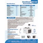 AlorAir Sentinel HDI120 Commercial-Grade Dehumidifier with Pump - 115V AlorAir Sentinel HDI120 Commercial-Grade Dehumidifier with Pump - 115V