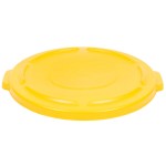 Rubbermaid® FG263100YEL BRUTE 32 Gallon Yellow Round Trash Can Lid