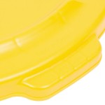Rubbermaid® FG263100YEL BRUTE 32 Gallon Yellow Round Trash Can Lid
