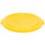 Rubbermaid® FG263100YEL BRUTE 32 Gallon Yellow Round Trash Can Lid