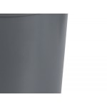 Lavex 20 Gallon Gray Round Commercial Trash Can and Lid Lavex 20 Gallon Gray Round Commercial Trash Can and Lid