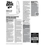 Dirt Devil Grab & Go+ BD30100V Cordless Hand Vacuum - 8V