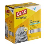 Glad® CloroxPro® ForceFlex CLO70427 13 Gallon 0.72 Mil 23 1/2
