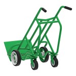 Valley Craft 1,000 lb. 4-Wheel Steel Hand Truck with Solid Rubber Wheels F84808A3 Valley Craft 1,000 lb. 4-Wheel Steel Hand Truck with Solid Rubber Wheels F84808A3